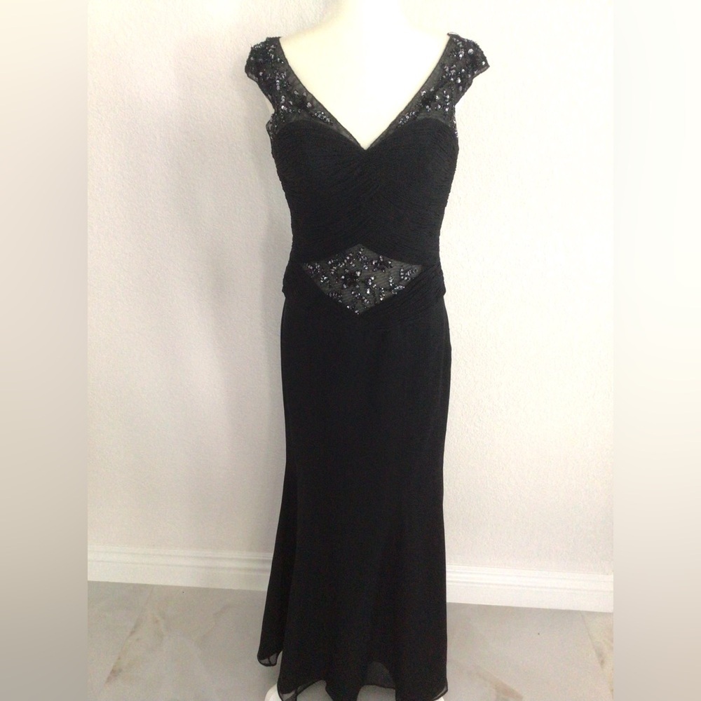 Mike Benet Black Evening Gown